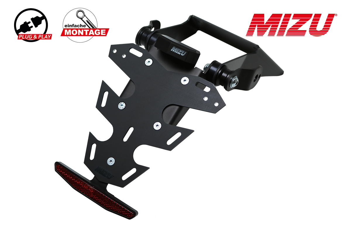 Kennzeichenhalter • Kurzes Heck für Husqvarna 125 / 401 Svartpilen / Vitpilen ab 2024