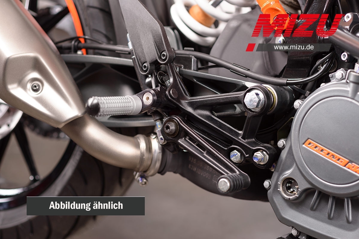 verstellbare Fahrerfußraste für KTM 1290 Super Duke R ab 20