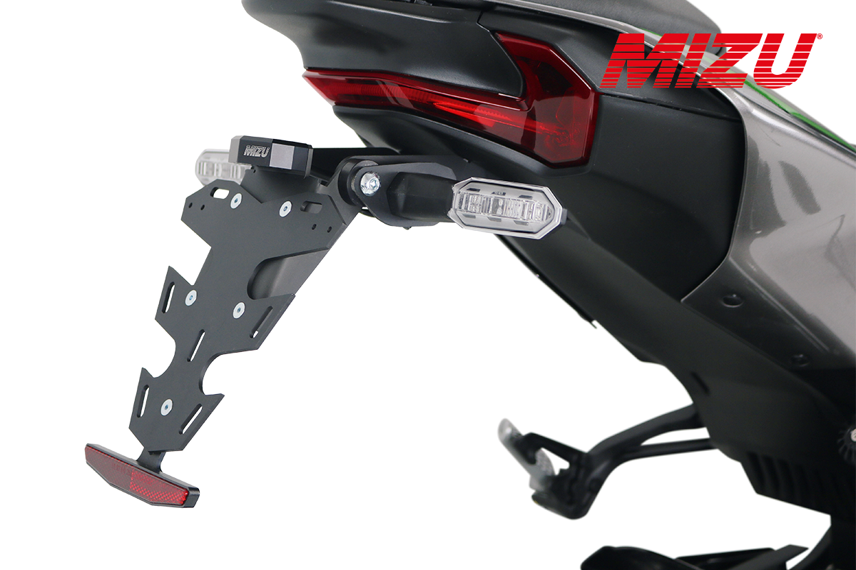 Kennzeichenhalter • Kurzes Heck für Kawasaki Z 900 / SE ab 2025