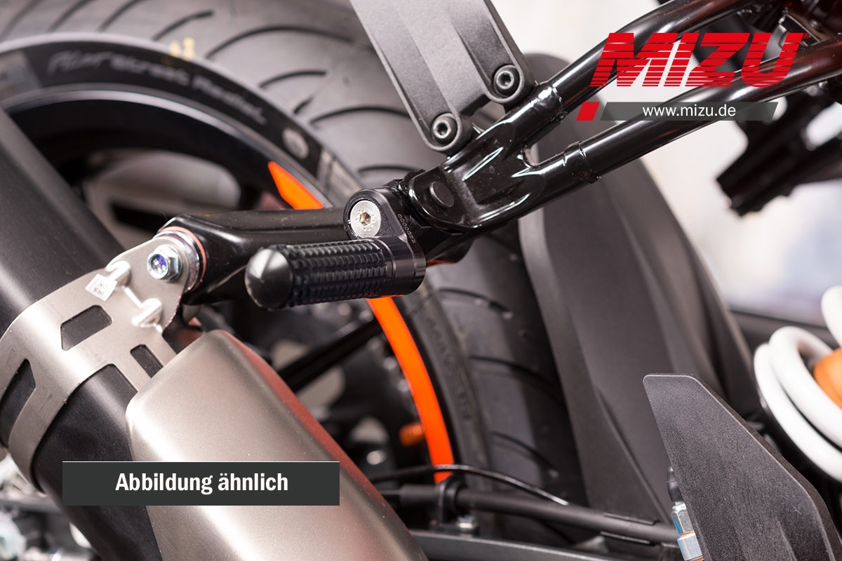 verstellbare Soziusfußraste BMW G 310 GS ab 17