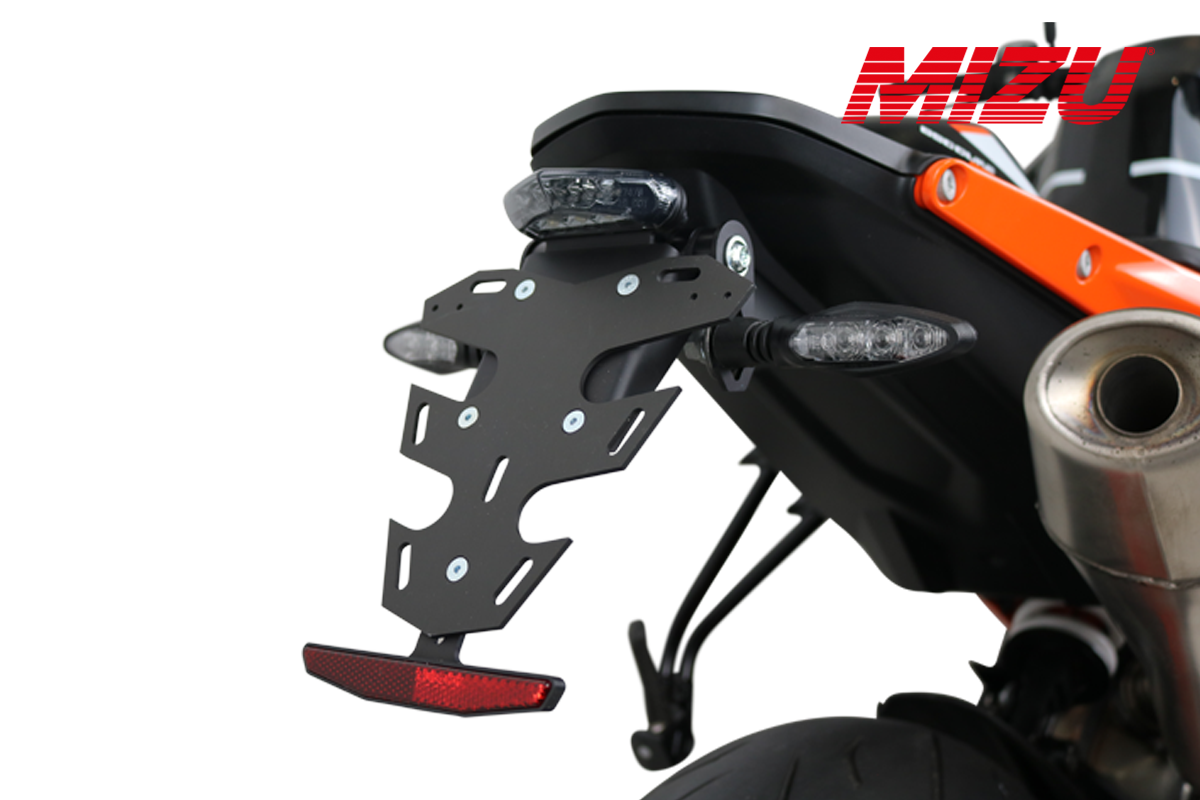 Kennzeichenhalter • Kurzes Heck für KTM 790 Duke / L, 890 Duke / R / GP