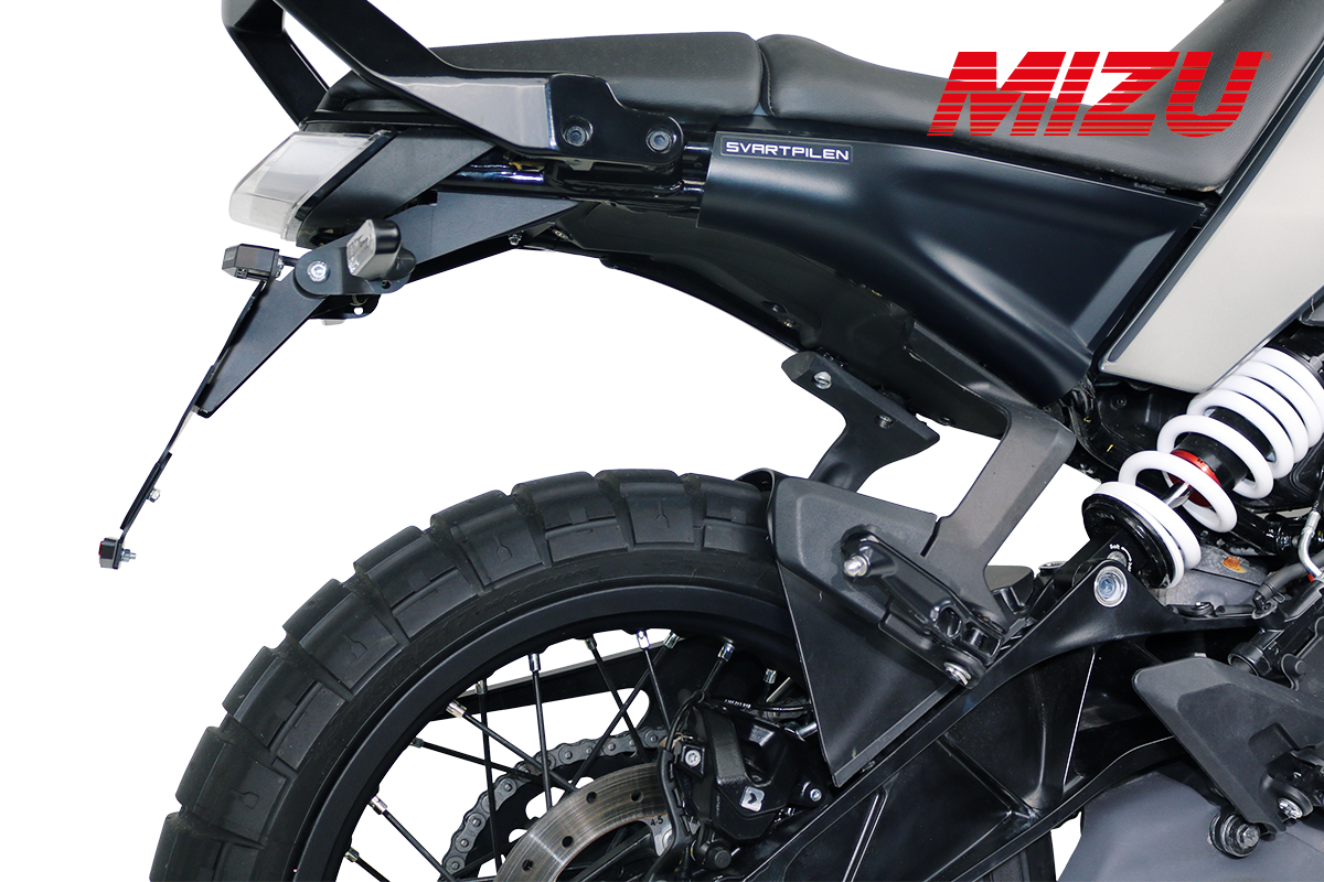 Kennzeichenhalter • Kurzes Heck für Husqvarna 125 / 401 Svartpilen / Vitpilen ab 2024