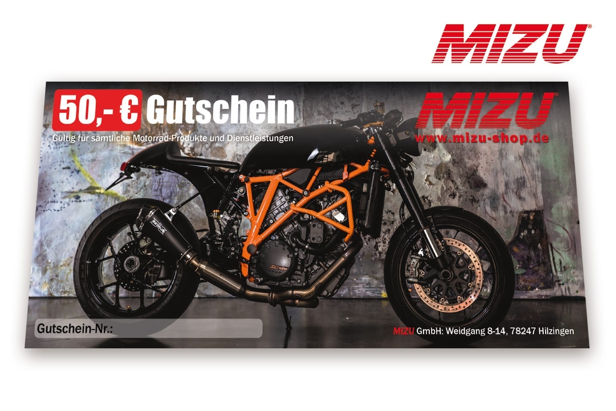 MIZU voucher "motobike"