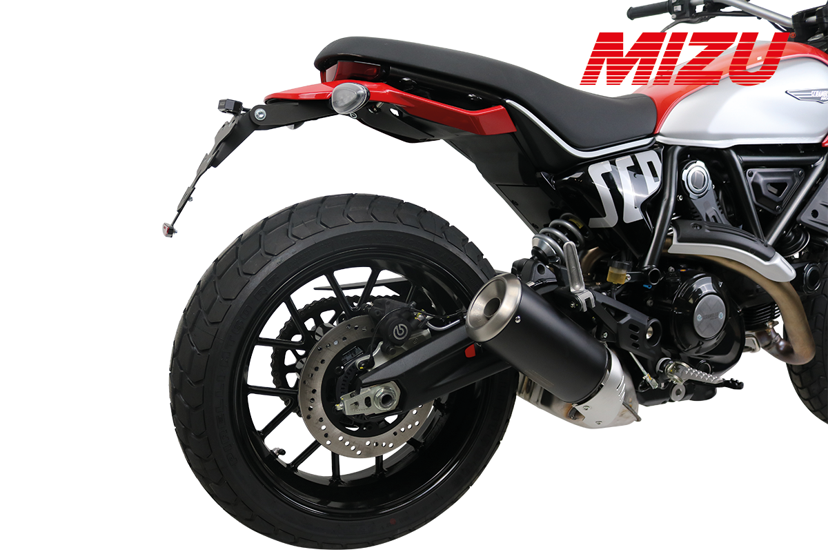 Kennzeichenhalter • Kurzes Heck für Ducati Scrambler 800 ab 2023
